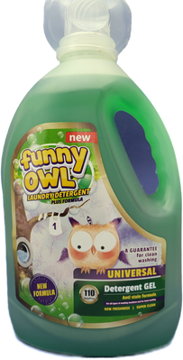 Funny Owl. Універсальний гель для прання 3,3 л 000000337 фото