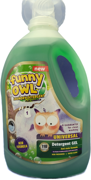 Funny Owl Універсальний гель для стирки 3,3 л 000000337 фото