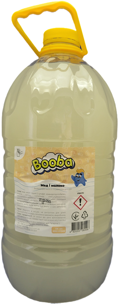 Booba мыло жидкое с глицерином (мед и молоко) 5000 мл 000000982 фото